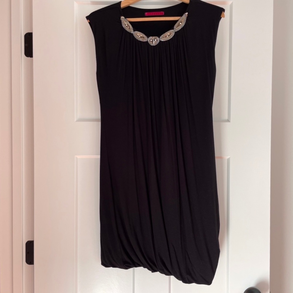 Velvet midi dress